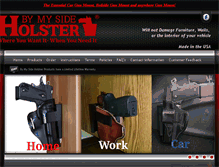 Tablet Screenshot of bymysideholster.com